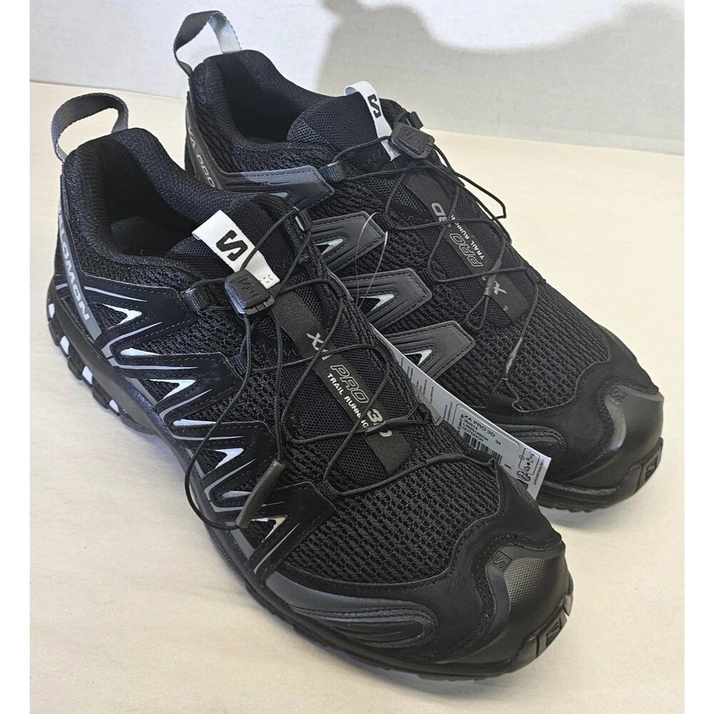 Salomon XA Pro 3D Trail Shoes Men’s Running Ortholite Comfort Sneakers Size 11 - Picture 4 of 9